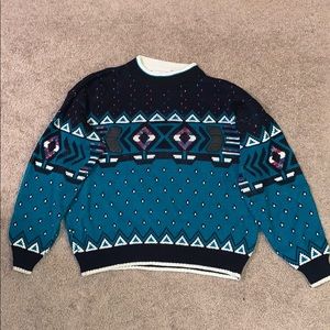 80’ Funky Acrylic Sweater